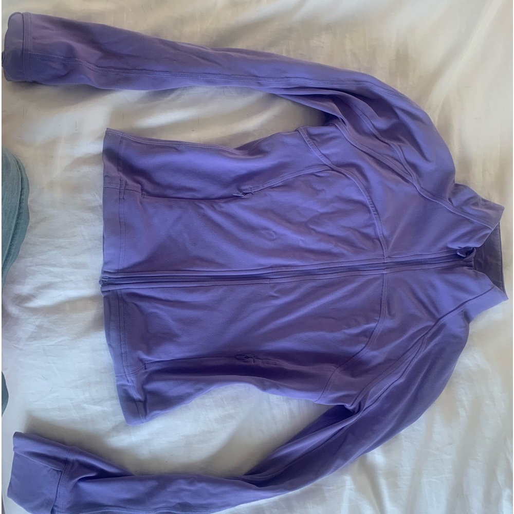 Lululemon cropped zip up jacket